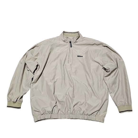 Wilson 1/4 Zip Jacket Windbreaker - Picture 1 of 5